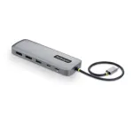 StarTech.com 189B-USBC-MULTIPORT USB-C į dvigubą DisplayPort daugiafunkcis centras - 2x DP 1.4, 4K 60Hz, USB-A 3.0, Gigabit Ethernet, 100W PD perdavimas