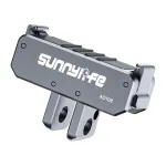 Sunnylife Aliumininis dviejų krypčių tvirtinimo adapteris, skirtas Osmo Nano / Action 6