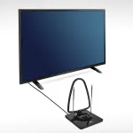 Maclean MCTV-963 auk&scaron;to stiprinimo vidaus antena skaitmeninei ir analoginei televizijai, 48 dB, DVB-T/T2, H.265 HEVC