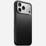 NOMAD Traditional Leather Case, skirtas iPhone 17 Pro Max su MagSafe (Juoda)