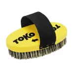 Toko Base Brush Oval Steel Wire &ndash; slidininkų ir snieglentininkų va&scaron;ko &scaron;epetys