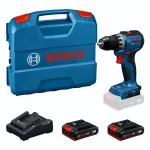 Bosch GSR 18V-52 belaidis gręžtuvas-suktuvas 2 x 2,0 Ah akumuliatoriai L-BOXX