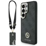 Guess 4G Big Rhinestone Triangle Strap MagSafe Case Kit Samsung Galaxy S26 Ultra - Juoda