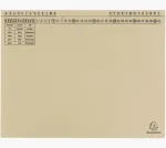 Exacompta 371122B Dokumentų aplankas &ndash; kartonas &ndash; 320 g/m&sup2; &ndash; A4 &ndash; mėlyna &ndash; 1 vnt.
