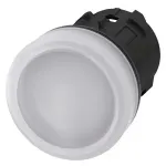 Siemens SIRIUS ACT 3SU1001-6AA60-0AA0 indikatorius, baltas gaubtas, 24 V LED, 22 mm apvalus, varžtiniai gnybtai
