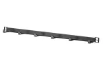 METZ CONNECT 19 colių komutacinė panelė, 0,5U, 56 mm, RAL 9005 juodos spalvos (130894-05-29-E)