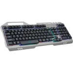 Rebeltec Universal Gaming Keyboard Discovery Metal Grey