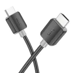 Hoco US08 HDMI 2.0 kabelis 3m juodas 4K HDR auksu padengtomis jungtimis