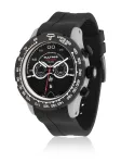 BULTACO MAN H1PA48C-SB2 48mm Quartz Analog Watch Black Silicone