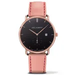 PAUL HEWITT Grand Atlantic Line Vyri&scaron;kas Laikrodis PHTGARB24M 42mm Juodas Ciferblatas Odinis Dirželis