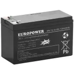 AGM baterija EUROPOWER Series EPL 12V 7,2Ah T1 (15 metų eksploatacija)