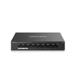 Mercusys MS108GP 8 prievadų Gigabit stalinis valdomas komutatorius su 7 PoE prievadais