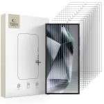 TECH-PROTECT Grūdinto stiklo ekrano apsauga 10 vnt. pakuotė, Samsung Galaxy S24 Ultra, skaidri
