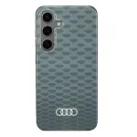 Audi IML Stitching Pattern MagSafe dėklas, skirtas Samsung Galaxy S24, pilkas