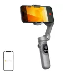 AOCHUAN X Gimbal (Gray) &ndash; 3 a&scaron;ių i&scaron;maniojo telefono stabilizatorius