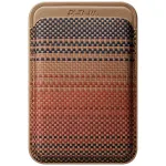 PITAKA Woven Wallet MagSafe Magnetic Card Holder for iPhone - Sunset