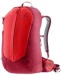 Kuprinė DEUTER AC Lite 23 Cherry-Masala &mdash; 23 l lengva vandeniui atspari dieninė kuprinė