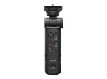Sony GP-VPT3 Daugiafunkcinis filmavimo rankena su belaidžiu nuotolinio valdymo pultu, mini trikojis, Bluetooth, Alpha, RX, ZV kameroms, juoda
