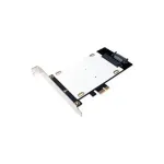 LogiLink PCI Express 3.0 x4 dvigubas M.2 NVMe SSD ir dvigubas SATA III hibridinis adapterio kortelė