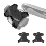 Rockbros PP20 SPD pedalų adapteriai - juodi (pora) | SPD į platforminius konverteris