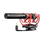 R&Oslash;DE VIDEOMIC NTG mikrofonas juodas, oranžinis
