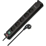 Brennenstuhl Bremounta 5 lizdų ilgintuvas (2x USB-C, 3 m), juodas