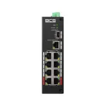 BCS-L-SP0801G-1SFP(2) industrinis komutatorius su 8 Gigabit PoE+ prievadais ir SFP uplink
