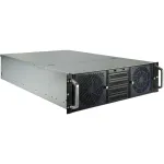 Inter-Tech IPC 3U-30765 &ndash; 3U stelažinis serverio korpusas, E-ATX, be maitinimo &scaron;altinio, USB