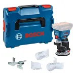 Bosch GKF 18V-8 delninė freza, juoda, mėlyna, 30000 RPM
