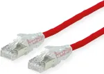 D&auml;twyler Cat6a S/FTP tinklo kabelis RJ-45 į RJ-45, 20 m, raudonas, LSZH, Snagless 21.05.0621