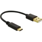 USB įkrovimo kabelis DeLOCK 80954 Type-A į USB Type-C 3 A 15 cm