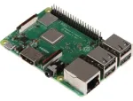 Raspberry Pi 3 Model B+ 1GB RAM keturių branduolių 1,4GHz plok&scaron;tė su Wi-Fi 5, Bluetooth 4.2, Gigabit Ethernet Raspberry Pi 3B+
