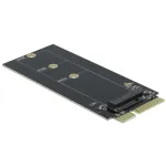 DeLOCK 64099 Sąsajos adapteris M.2 &ndash; M.2 kortelei SATA 6Gb/s