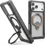 UAG Urban Armor Gear Plasma XTE 360 MagSafe dėklas su atrama Apple iPhone 18 Pro Max/17 Pro Max - Ash (Grey)/Titan/Transparent 114572113136