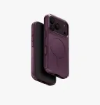 UNIQ Clario Eco Magclick įkrovimo dėklas iPhone 18 Pro/17 Pro - violetinis