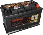 POWERBAT L4 12V 80Ah AGM start-stop akumuliatorius