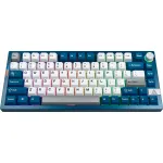 Montech MK PRO 75 klaviatūra, DE i&scaron;dėstymas, Gateron G Pro 3.0 Brown, mėlyna/balta