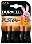 Duracell Plus AA &scaron;arminės baterijos, 1,5 V, 4 vnt., 50 mm