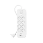Belkin SurgePlus 8x Schuko 1xUSB-A 1xUSB-C 900J 2m apsauginis įtampos filtras