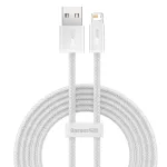 Baseus Dynamic laidas USB į Lightning, 2.4A, 2m (Baltas)