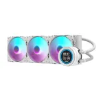 360 mm kompiuterinis radiatorius Darkflash DN-D360 WHITE &mdash; 360 mm au&scaron;inimo radiatorius PC skysčio au&scaron;inimui