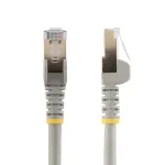 StarTech.com 1m CAT6a Ethernet kabelis - 10 Gigabit ekranuotas RJ45 100W PoE jungiamasis laidas - 10GbE STP tinklo laidas su įtempimo reljefu - pilkas, individualiai testuotas / laidai UL sertifikuoti / TIA
