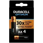 Duracell Optimum AA LR6 baterijos lizdinėje pakuotėje 4 vnt
