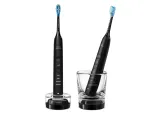 Philips Sonicare DiamondClean 9000 HX9914/54 garsinių elektrinių dantų &scaron;epetėlių rinkinys, 2 rankenos, 2 &scaron;epetėlių galvutės, 4 režimai, juodas