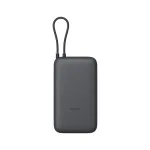Xiaomi Power Bank 20000mAh su integruotu kabeliu, tamsiai pilka, modelis 61828