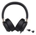 Yealink BH76 Plus UC juodos spalvos belaidė ausinė su USB-C/A