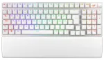 ASUS ROG Strix Scope II 96 Wireless klaviatūra, USB + RF belaidis + Bluetooth, QWERTZ, balta