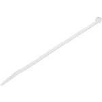 StarTech.com 8 colių (20 cm) kabelių rai&scaron;čiai - 1/8 colio (4 mm) pločio, 2-1/8 colio (55 mm) ry&scaron;ulio skersmuo, 50 svarų (22 kg) tempimo stiprumas, nailoniniai savaime fiksuojantys užtrauktukai su lenktu galu - 94V-2/UL sertifikuoti, 100 vnt. pakuotė  ...