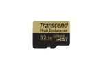 &bdquo;Transcend&ldquo; 32GB MicroSDHC Class 10 atminties kortelė su adapteriu TS32GUSDHC10