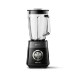 Stalo blenderis Philips 5000 serijos HR3030/00 &ndash; 2 l stiklinė taurė, 1200 W, ledo smulkinimas, juoda